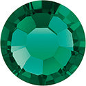 Preciosa Chaton Rose MAXIMA Flatback No Hotfix, Emerald (50730)
