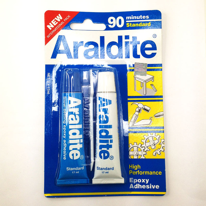 Araldite AB Epoxy Adhesive Glue 90 Minutes Standard
