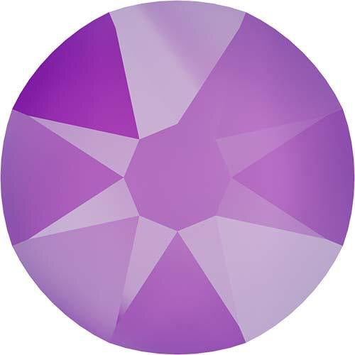 2088 Swarovski Flatback No Hotfix, Crystal Electric Violet Unfoiled (001 L148S)