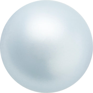 Preciosa 131 10 011 Round Pearl MAXIMA 1H, Pearl Effect Light Blue (73000)
