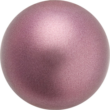 Preciosa 131 10 011 Round Pearl MAXIMA 1H, Pearl Effect Light Burgundy (79300)