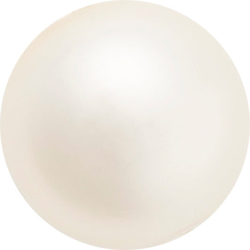 Preciosa 131 10 011 Round Pearl MAXIMA 1H, Pearl Effect Light Creamrose (77000)