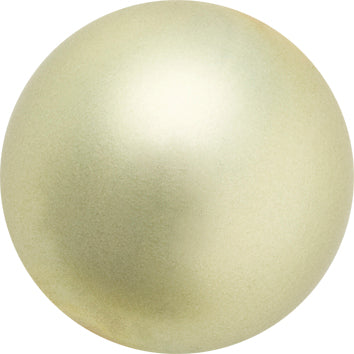 Preciosa 131 10 011 Round Pearl MAXIMA 1H, Pearl Effect Light Green (75700)