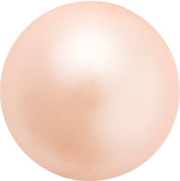 Preciosa 131 10 011 Round Pearl MAXIMA 1H, Pearl Effect Peach (79000)