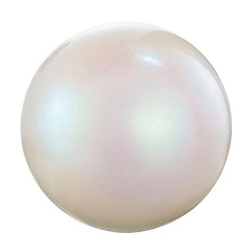 Preciosa 131 10 011 Round Pearl MAXIMA 1H, Pearlescent White (70103)