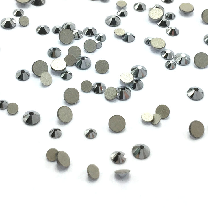 2058 &amp; 2088 Swarovski Flatback No Hotfix Mix Sizes, Crystal Light Chrome (001 LTCH)