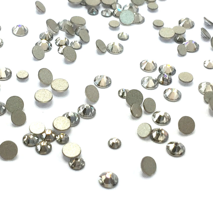2058 &amp; 2088 Swarovski Flatback No Hotfix Mix Sizes, Crystal Silver Shade (001 SSHA)