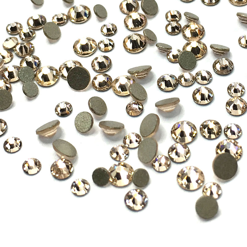 2058 & 2088 Swarovski Flatback No Hotfix Mix Sizes, Silk (391)